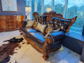 Диван Дакота G (Классика, Натуральная Кожа) для квартиры